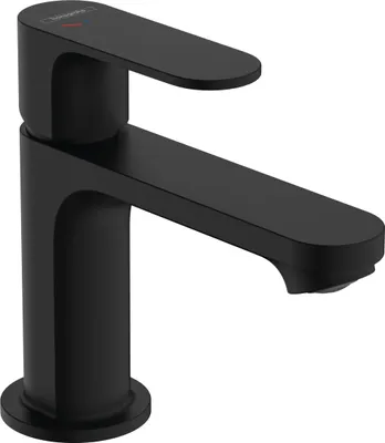 Zdjęcie produktu dla Hansgrohe Rebris S - Bateria umywalkowa z wylewką, CoolStart, czarny matowy 72584670