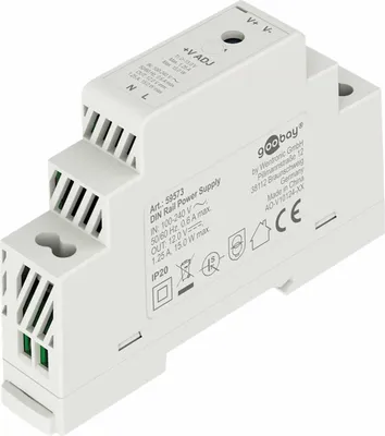 Produktbild von Goobay Hutschienen-Netzteil (DIN-Rail) 5 V, 2,4 A, 12 W (59574)