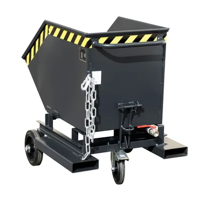 Produktbild von Bauer Späne-Kastenwagen SKW-ET 250, lackiert, Schwarzgrau