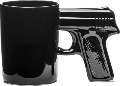 Zdjęcie produktu dla Wystrzałowy Kubek Pistolet - dla Prawdziwych Twardzieli