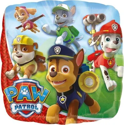 Productafbeelding van Amscan - PAW Patrol - Ballon - Folie Ballon - Multicolor - 43cm - 1 stuks