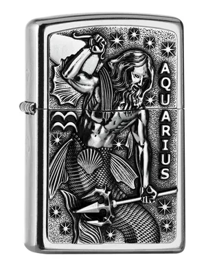 Produktbild von Zippo Feuerzeug Aquarius Tierkreiszeichen Wassermann