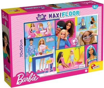 Produktbild von Puzzle Maxifloor Barbie 108