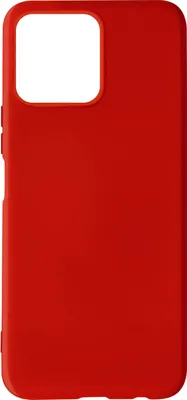Immagine prodotto di Avizar, custodia morbida Honor X8 4G semirigida in silicone antiscivolo, rossa
