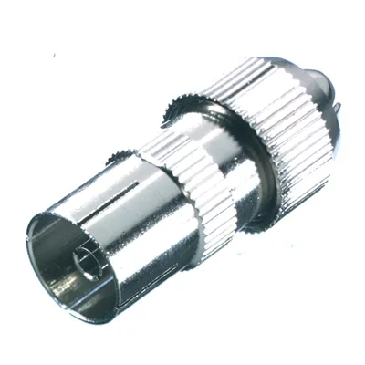 Produktbild von ViVanco™Metal Coax Adapter, 4.5mm, 7.5mm, Silber