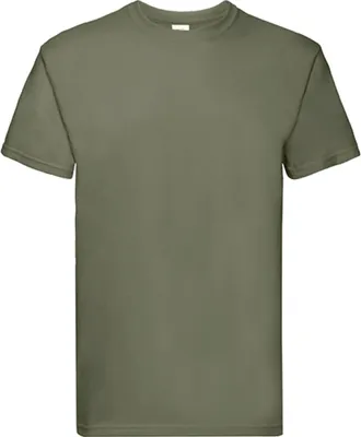 Produktbild von Fruit of the Loom 61-044-0 | Super Premium Herren T-Shirt - Farbe: Classic Olive - Größe: 3XL