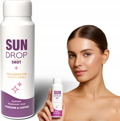 Produktbild von SUN DROP Kollagen & Bräunung Beauty Shot mit Guarana 80ml