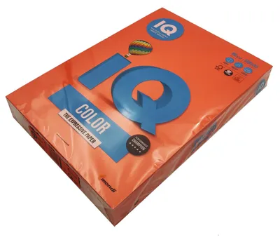 Immagine prodotto di Carta colorata IQ Color A3 – rosso mattone intenso, 500 fogli da 80 g
