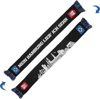 Produktbild von HSV Fanartikel HSV SCHAL Skyline ohne STCK