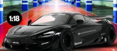 Image de GT Spirit 1:18 LB-WORKS 720S NOIRE 2023