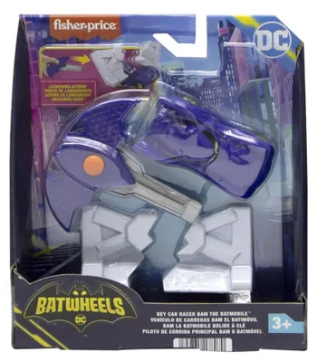 Produktbild von Spielzeugauto Fisher-Price Batwheels mit Launcher, Maßstab 1:55