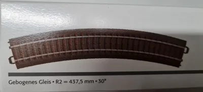 Produktbild von 24230 Gleis Geb.r437,5 Mm,30 Gr.