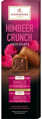 Produktbild von Niederegger Himbeer Crunch Chocolate Pralinen 100g