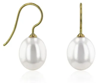 Produktbild von Luna-Pearls - 311.0686 - Ohrhänger - Damen - 585GG - Süßwasser-Zuchtperle