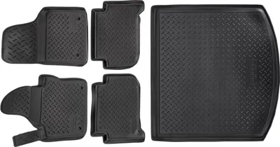 Image de 3D Tapis en caoutchouc pour VW Touran 2003-2015 et bac de coffre NORM
