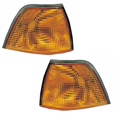 Produktbild von TYC Frontblinker Set für BMW E36 3er Limo Touring Compact Gelb Orange