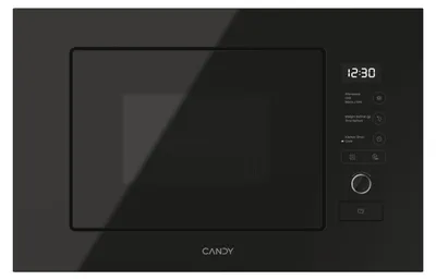 Obrázek produktu pro Candy MICG20GDFB, Vestavěné, Mikrovlnná trouba s grilem, 20 l, 800 W, Vestavěný displej, Otočné, Dotyk