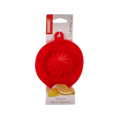Produktbild von Silikon Zitruspresse Culinaria - Rot