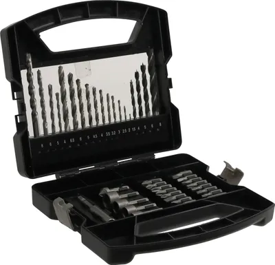 Produktbild von MASTERPROOF, Bit-Bohrer-Satz, 41-teilig,