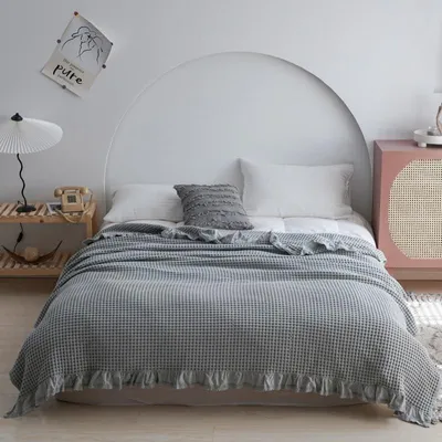 Image de Couverture en flanelle 100% coton, rose, 200 x 230 cm