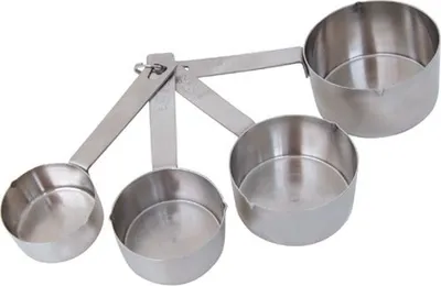 Produktbild von DE BUYER Messlöffel 4 Stück Dosierlöffel Stahl Portionierer Kochlöffel Küche Neu