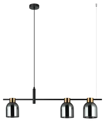 Produktbild von SERVIO PND-66892-3-BK-SG Italux Hängelampe