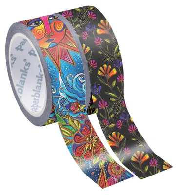 Produktbild von Paperblanks Celestial Magic/Wild Flowers Washi Tape Mixed Pa