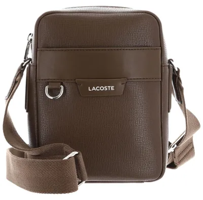 Produktbild von LACOSTE Umhängetasche Vertical Camera Bag Mascara dunkelbraun