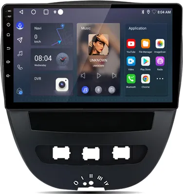 Image de Autoradio Carplay Android 15 pouces pour Peugeot 107, Citroën C1, Toyota Aygo 2005-2014, GPS, BT, WIFI, SWC, DAB+, RDS, USB, DSP, 2 Go + 32 Go