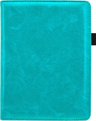 Image de imoshion Bibliothèque Luxe Effen pour la Kobo Aura H2O Edition 2 - Turquoise