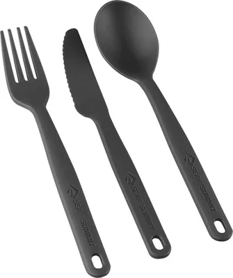 Produktbild von Sea To Summit Camp Set Charcoal Campingbesteck