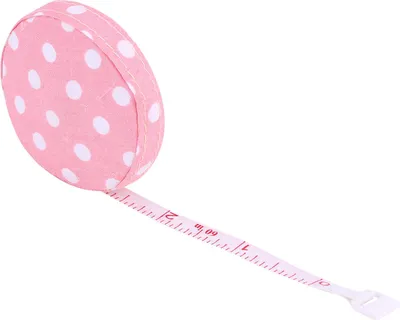 Zdjęcie produktu dla Precyzyjna taśma miernicza 150 cm/60 cali, taśma miernicza Tapeline do pomiarów sylwetki, zwijana (wzór nr 3)