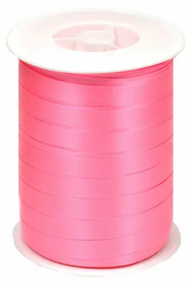 Produktbild von Geschenkband Ringelband 10mm x 250m Rolle Pink
