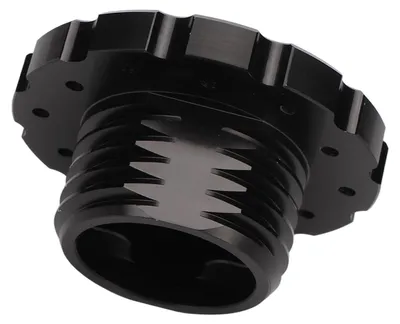 Immagine prodotto di Adattatore per volante - Alluminio - Sostituzione con sistema di sgancio rapido - Nero - Piastra adattatore per volante - Compatibile con Thrustmaster - Nero