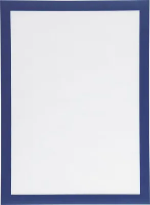 Produktbild von Aufkleber I DURABLE Informationsrahmen DURAFRAME, dunkelblau, selbstklebend, ...