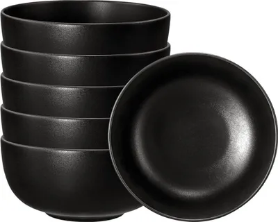 Produktbild von Seltmann Weiden Liberty Velvet Black Müslischale ø 15 cm 6er Set
