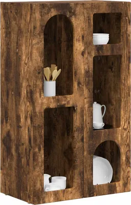 Zdjęcie produktu dla vidaXL Kredens dąb wędzony 59 x 35 x 100,5 cm materiał drewnopochodny