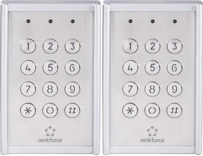 Produktbild von Renkforce RF-3422560 Codeschloss Aufputz IP65 mit beleuchteter Tastatur
