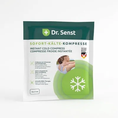 Obrázok produktu pre Dr. Senst okamžitá chladiaca kompresná vložka, 1 kus
