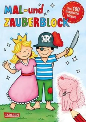 Obrázok produktu pre Mal- und Zauberblock: Malblock mit über 100 magischen Motiven