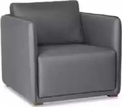 Image de Fauteuil Canapé Coussin Assise Designer Textile 1 siège Canapé Coussin Gris