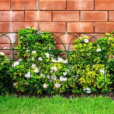 Produktbild von Gartenzaun Ziergeflecht Grün 65 x 10 m