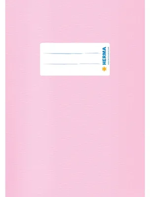 Produktbild von Heftschoner gedeckt A5 rosa PP