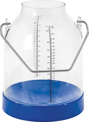 Produktbild von Kerbl Melkeimer 30 Liter mit Skala blau