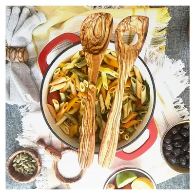 Produktbild von Utensilien-Set aus Olivenholz (Risotto-Löffel)