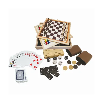 Immagine prodotto di Set di giochi in legno 9 in 1 di Clown Games