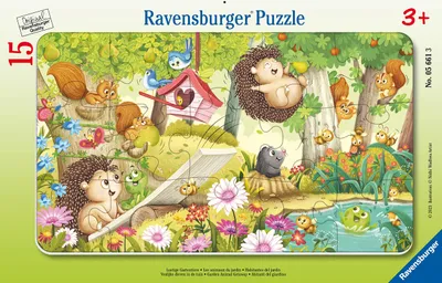 Image de RAVENSBURGER Puzzle Jardin 15 pièces