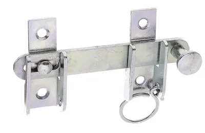 Produktbild von Alberts 20 x Schlagladen-Überwurf, 120 x 65 mm, verzinkt, mit Feststellvorrichtung