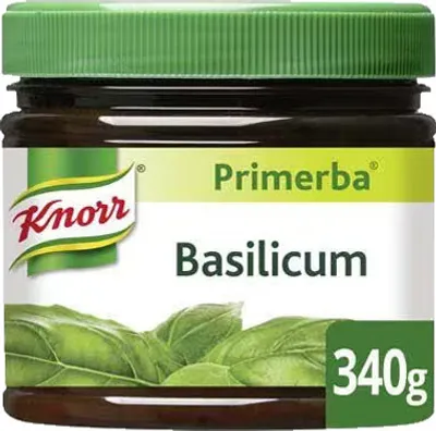 Immagine prodotto di Knorr Primerba Pasta di erbe aromatiche "Basilico" 340 g (pasta alle erbe)