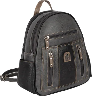Produktbild von Cityrucksack Damenrucksack Tagesrucksack Stadt Rucksack Bagpack GRAU-TAN (15118)